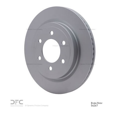 Dynamic Friction Co Disc Brake Rotor - Dynamic Friction Company 600-54267 600-54267